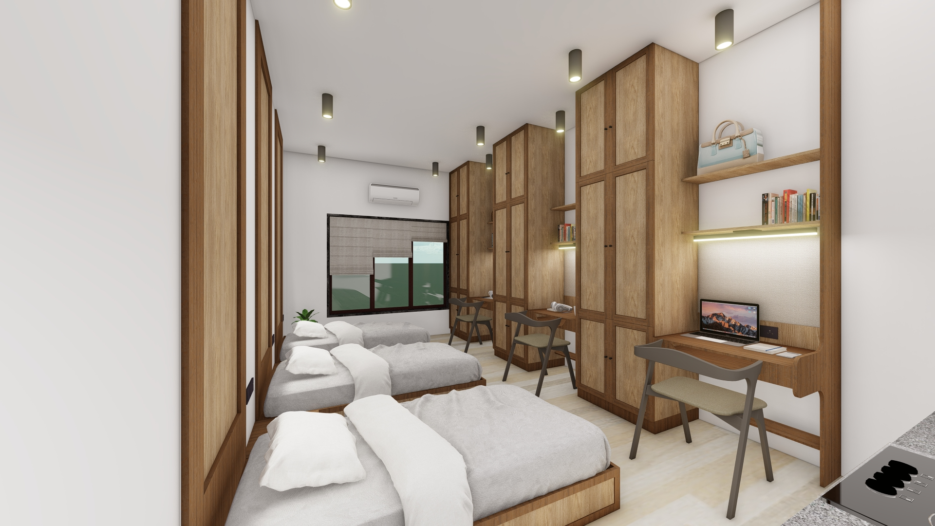 Girls Hostel for Symbiosis College at Somatane, Maval 1