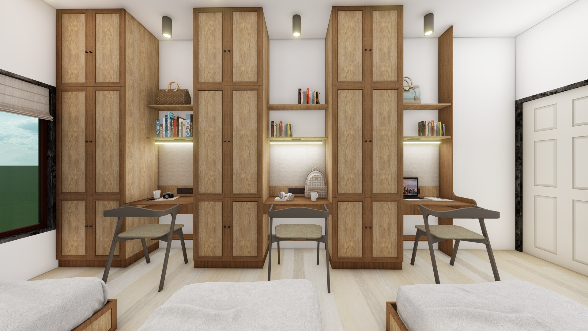 Girls Hostel for Symbiosis College at Somatane, Maval 2