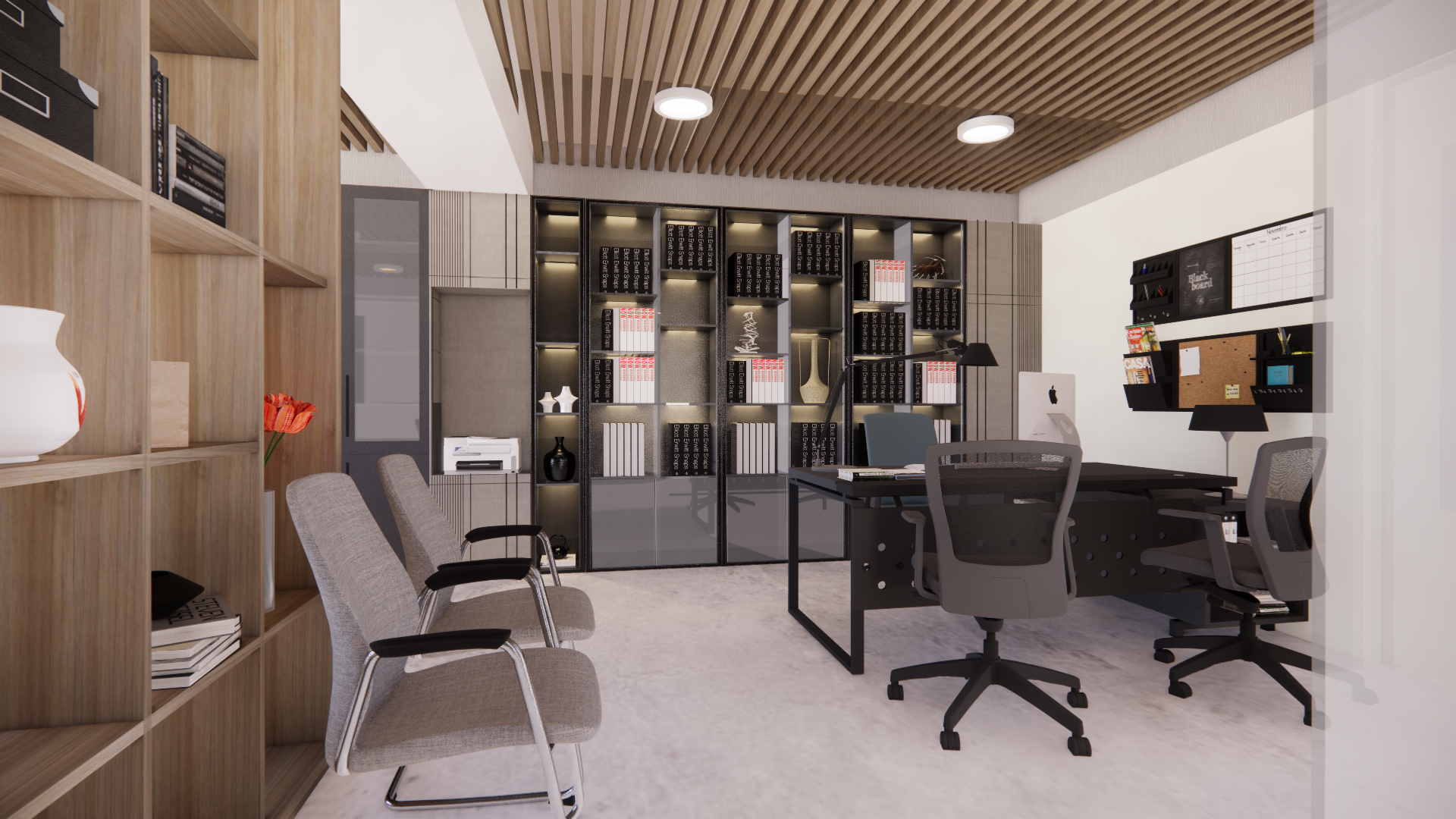 Advocate Office Interiors at JM Road 1