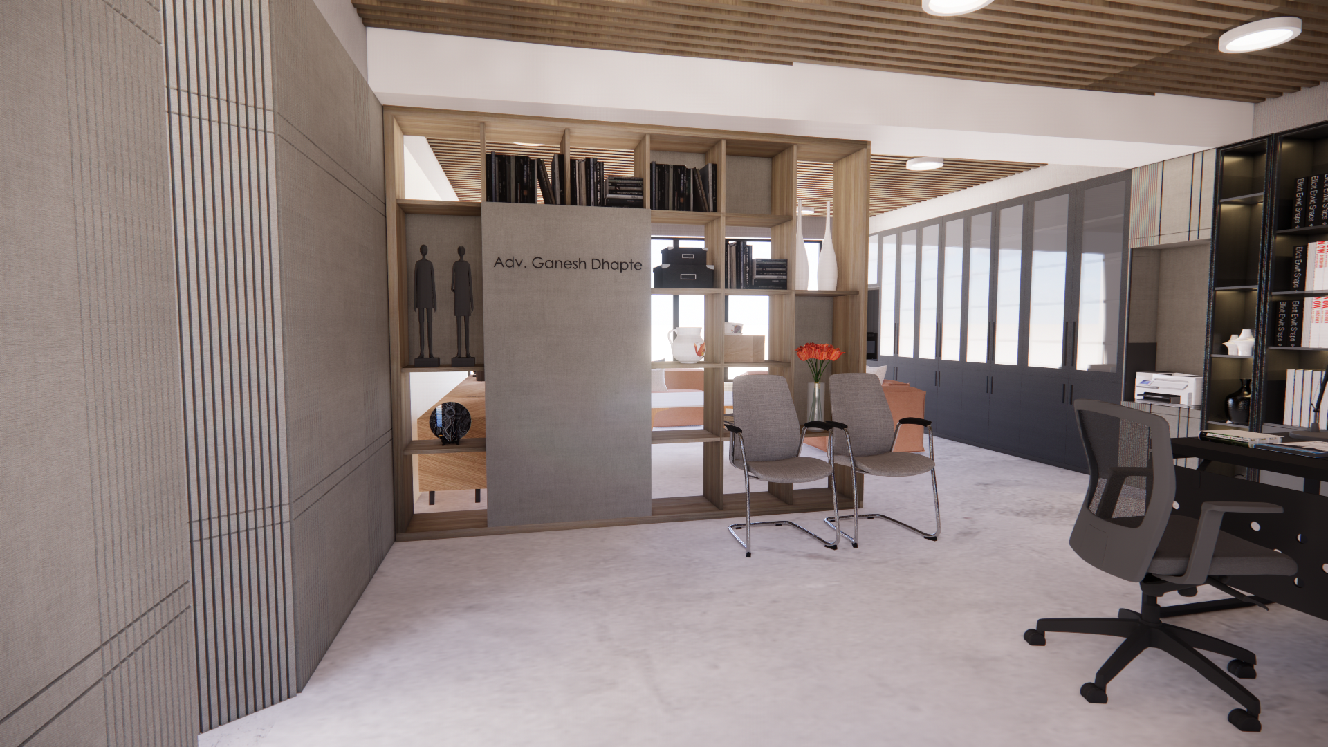 Advocate Office Interiors at JM Road 4