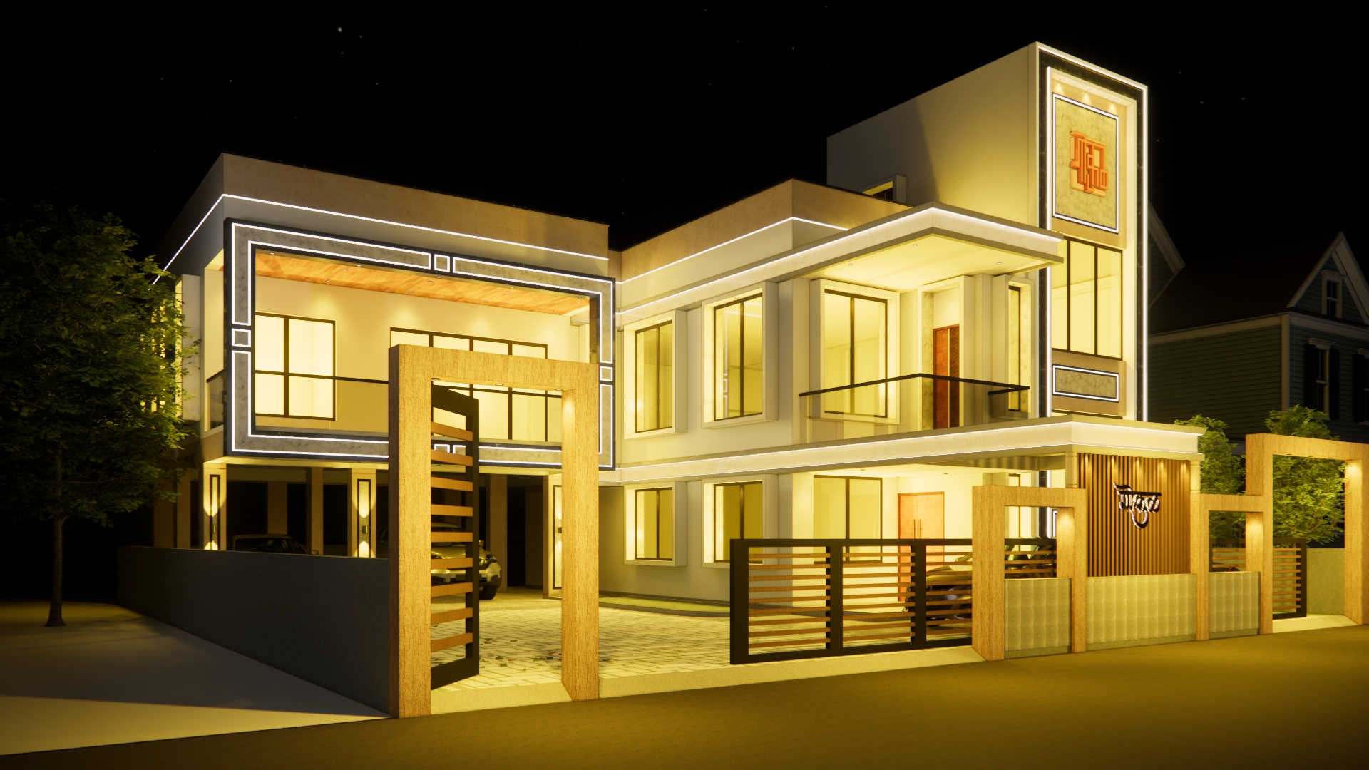 Architecture of Gokul Bungalow at Phaltan 9