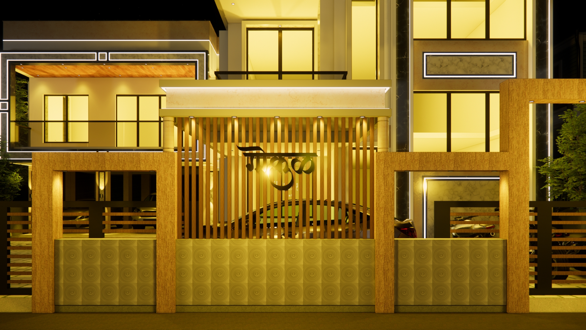 Architecture of Gokul Bungalow at Phaltan 10